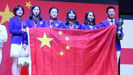 国际象棋奥赛中国女队夺冠