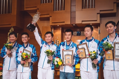 国际象棋中国男队夺冠